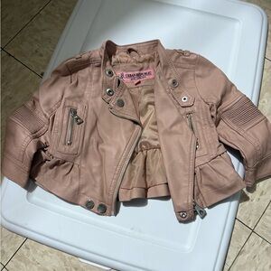 Urban Republic Kids Light Pink Moto Jacket